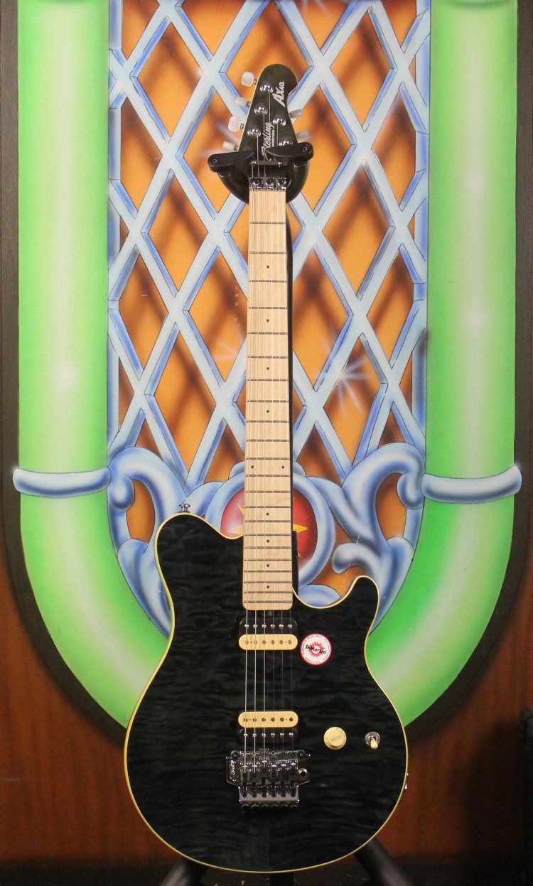 Sterling Musicman AX40D-TBK Transparant Black